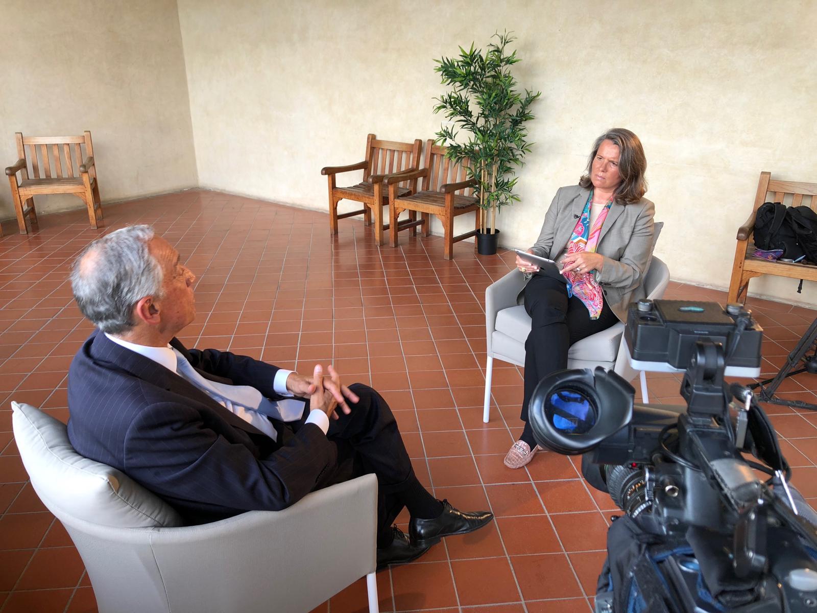 Marcelo Rebelo de Sousa Interview